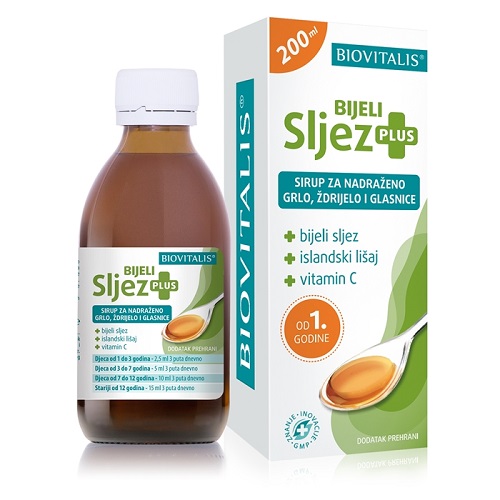 BIOVITALIS BIJELI SLJEZ PLUS 200ML