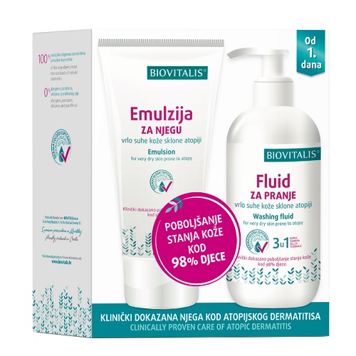 BIOVITALIS SET EMULZIJA I FLUID ZA PRANJE