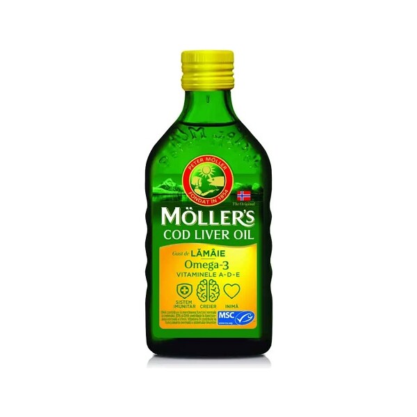 MÖLLER’S OMEGA 3 ULJE LIMUN 250ML