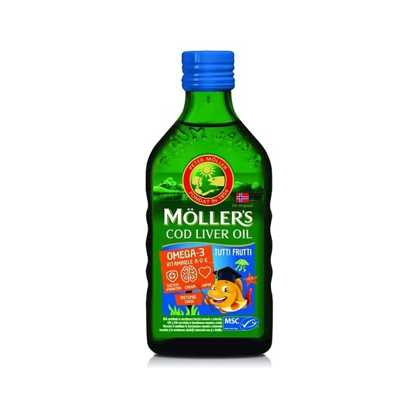 MÖLLER’S OMEGA 3 ULJE TUTI FRUTI 250ML