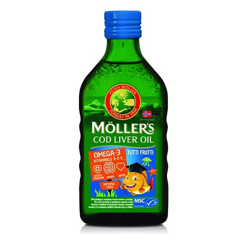 MÖLLER’S OMEGA 3 ULJE TUTI FRUTI 250ML