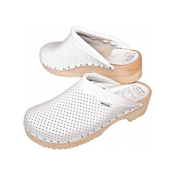 DRVENE KLOMPE KOPITARNA MODEL 2202 BIJELA