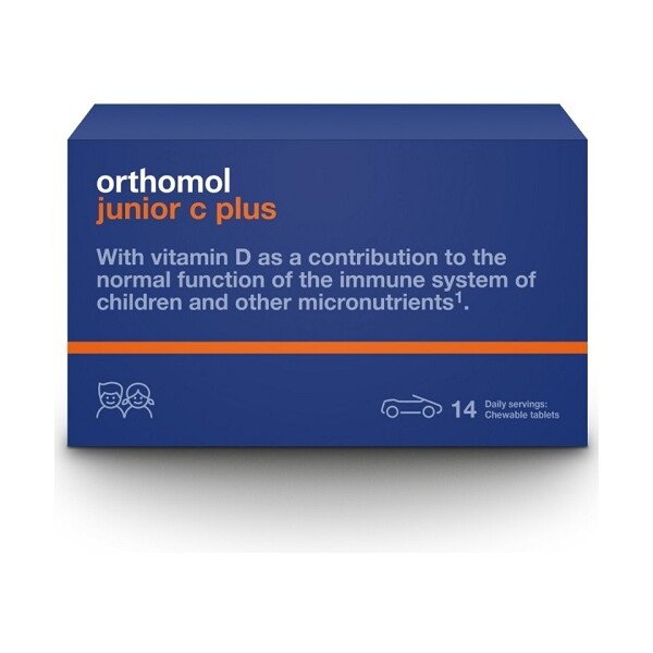 ORTHOMOL JUNIOR C PLUS ZA IMUNITET DJECE 14 DNEVNIH DOZA