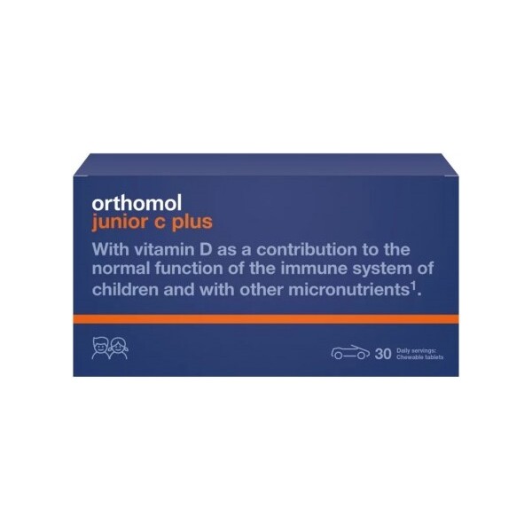 ORTHOMOL JUNIOR C PLUS ZA IMUNITET DJECE 30 DNEVNIH DOZA