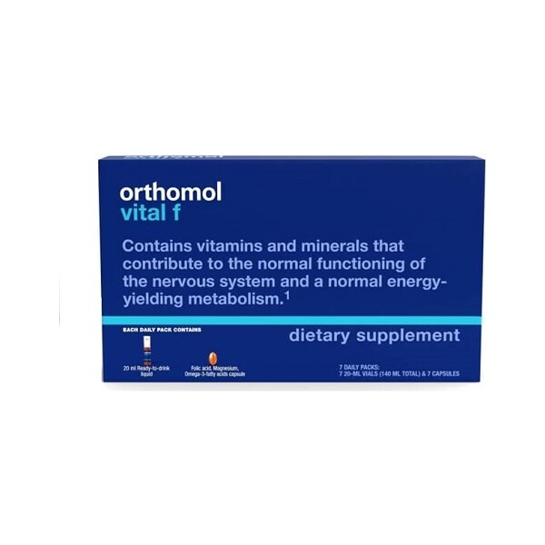 ORTHOMOL VITAL F BOČICE 7 DOZA
