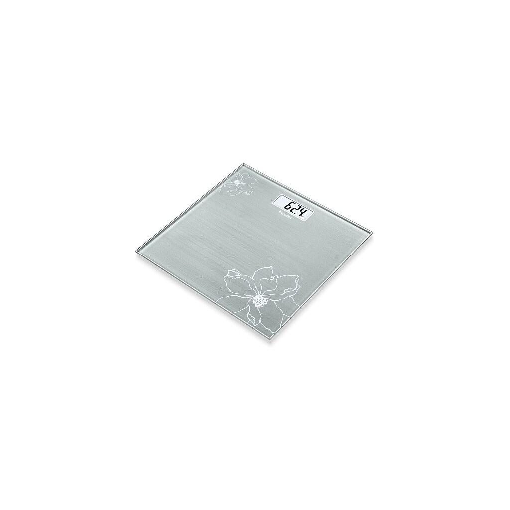 BEURER GS 10 STAKLENA VAGA SREBRENA