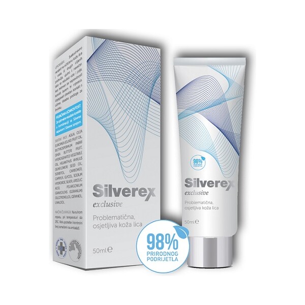 SILVEREX KREMA ZA NJEGU LICA 50ML