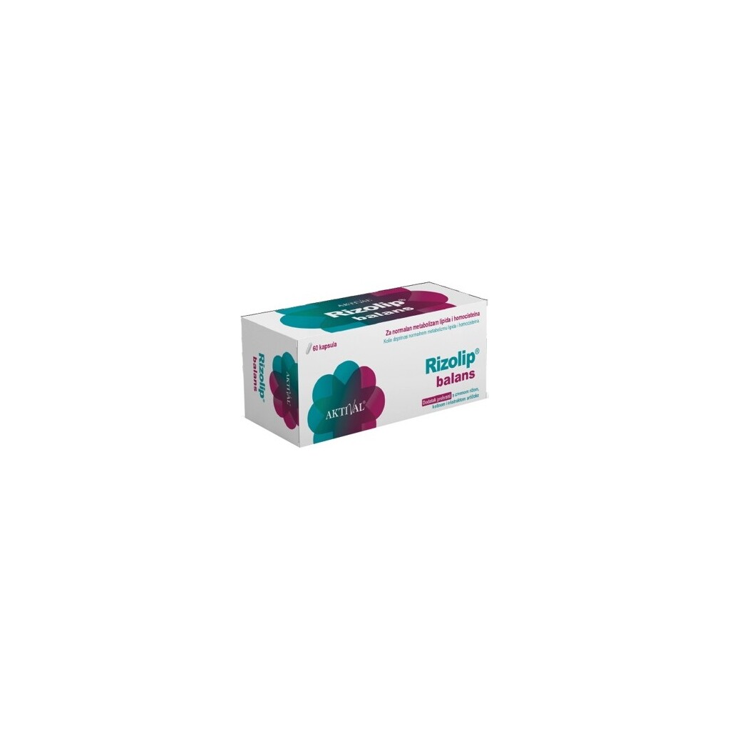 AKTIVAL RIZOLIP BALANS KAPSULE A60