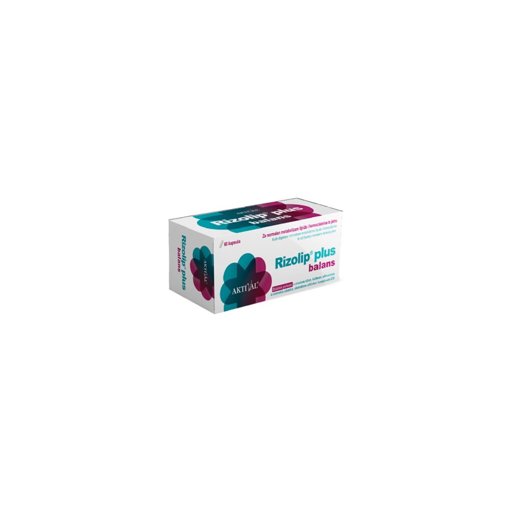 AKTIVAL RIZOLIP PLUS BALANS KAPSULE A60