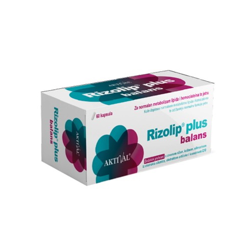 AKTIVAL RIZOLIP PLUS BALANS KAPSULE A60