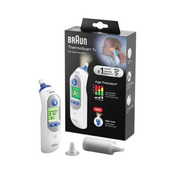 TOPLOMJER DIGITALNI UŠNI BRAUN IRT6525 THERMOSCAN 7+