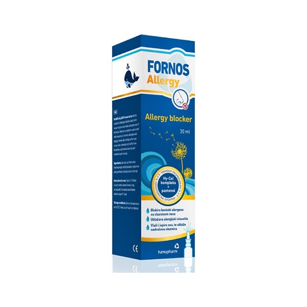 HAMAPHARM FORNOS ALLERGY SPREJ ZA NOS 30ML