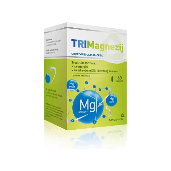HAMAPHARM TRIMAGNEZIJ KAPSULE A60