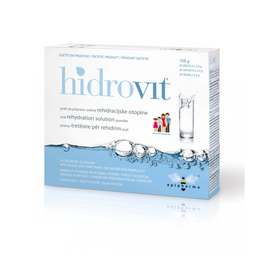 HIDROVIT PRAH ZA REHIDRATACIJU A20 APIPHARMA