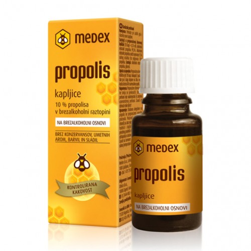 MEDEX PROPOLIS KAPI 10% BEZ ALKOHOLA 15ML