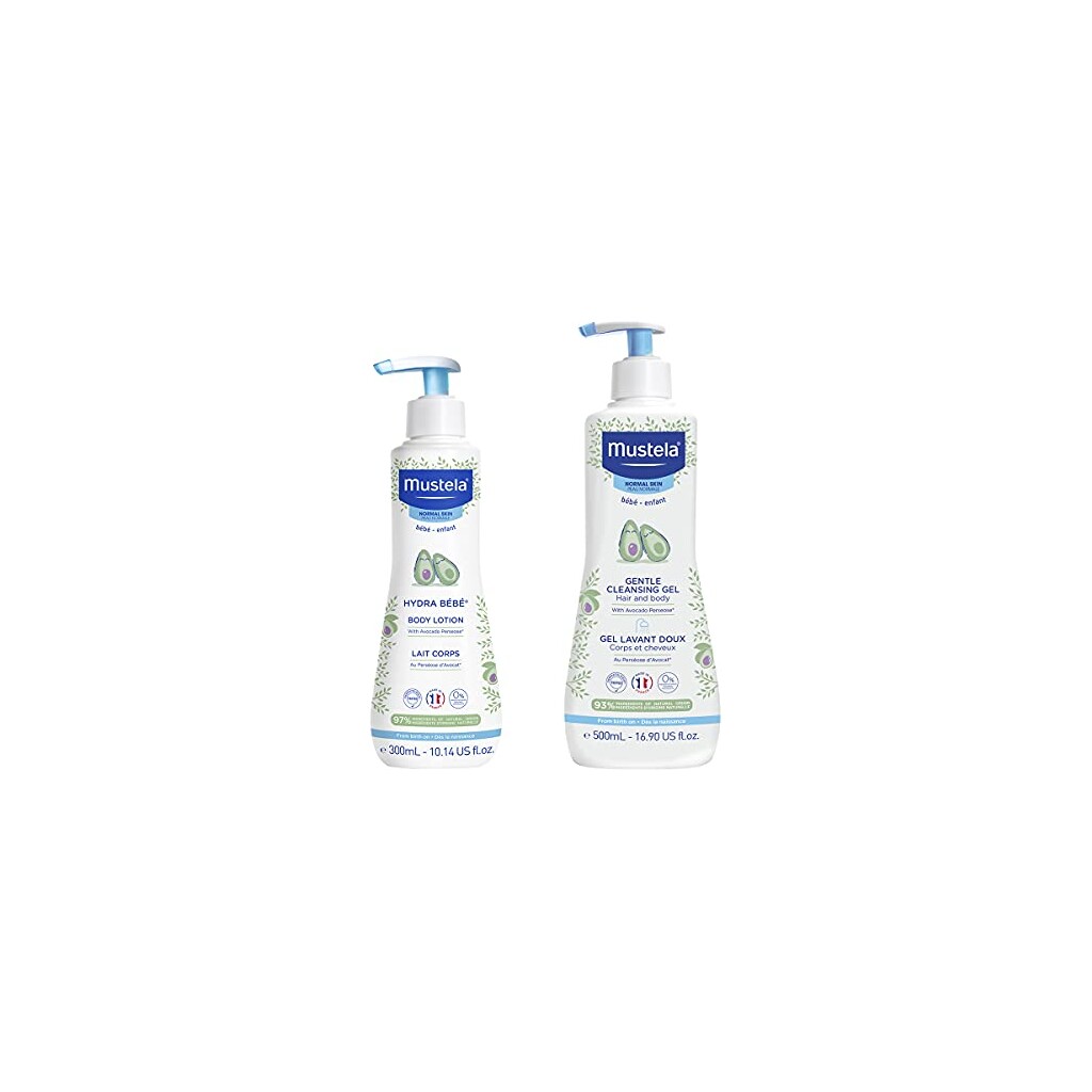 MUSTELA HYDRA BEBE LOSION 300ML + GEL ZA PRANJE 500ML GRATIS