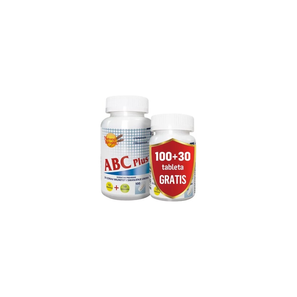 NATURAL WEALTH ABC PLUS 100+30 TABLETA