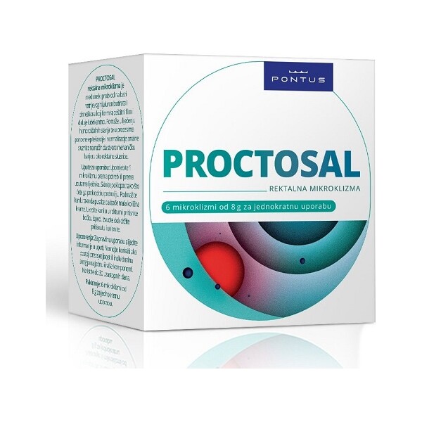 PROCTOSAL REKTALNA MIKROKLIZMA 6x8g