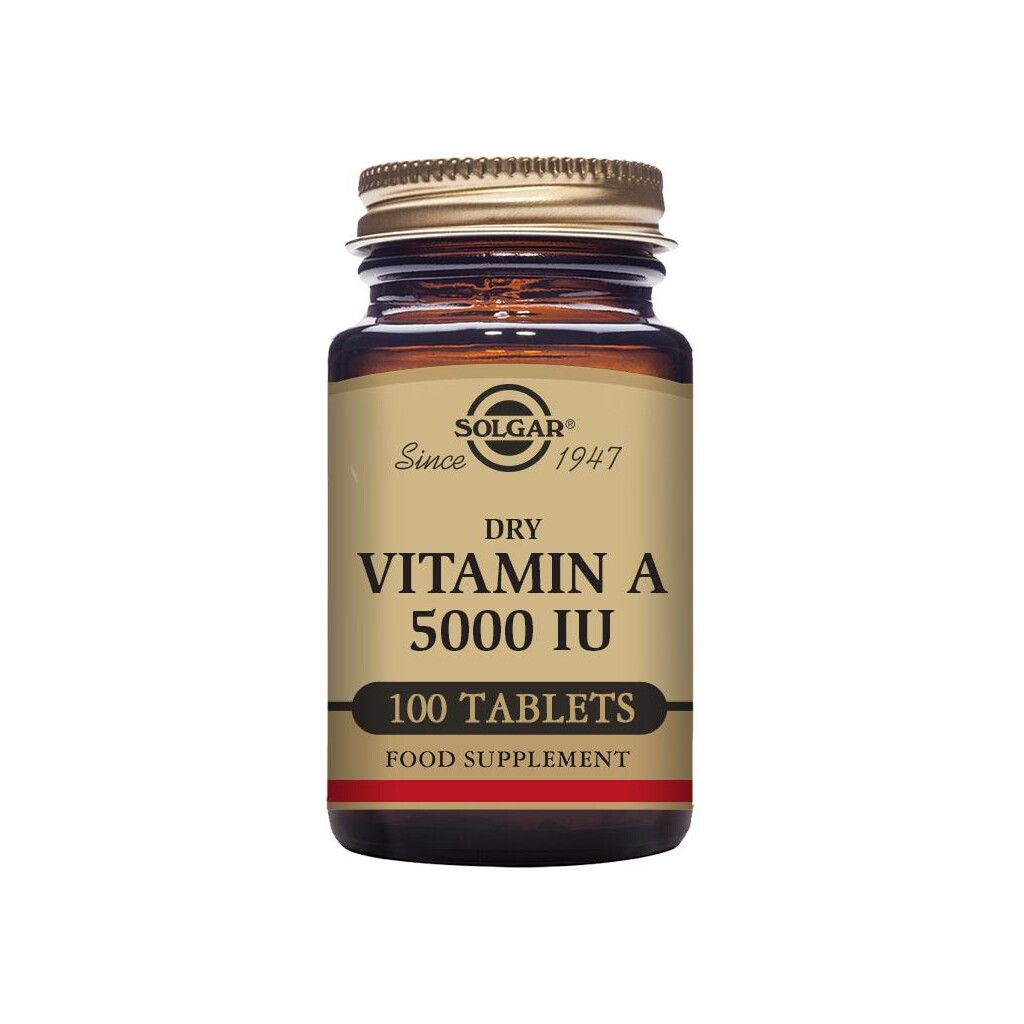 SOLGAR VITAMIN A 5000IJ TABLETE A100