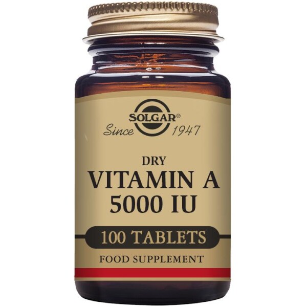 SOLGAR VITAMIN A 5000IJ TABLETE A100