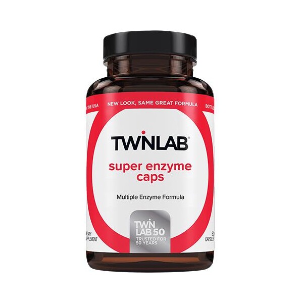 TWINLAB SUPER ENZYME KAPSULE A50