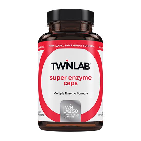 TWINLAB SUPER ENZYME KAPSULE A50