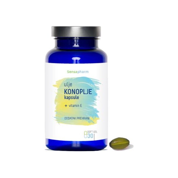 ULJE KONOPLJE KAPSULE A30 SENSAPHARM