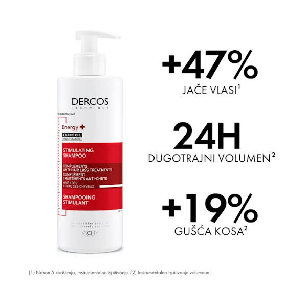 VICHY DERCOS ENERGY ŠAMPON