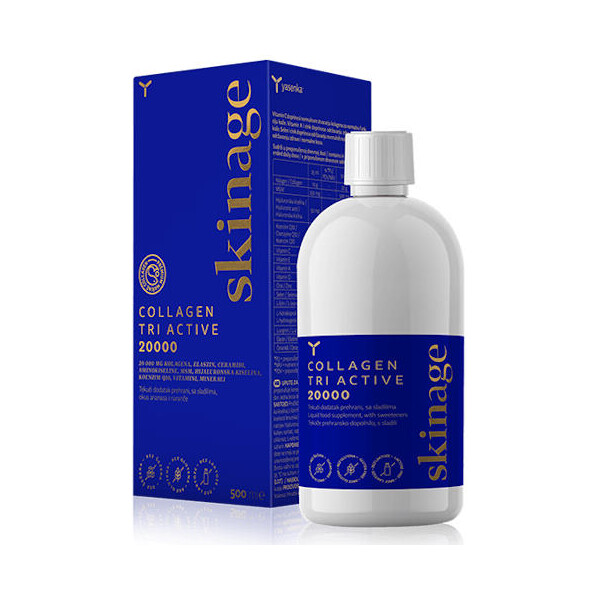 YASENKA SKINAGE COLLAGEN TRI ACTIVE 20000 500ML