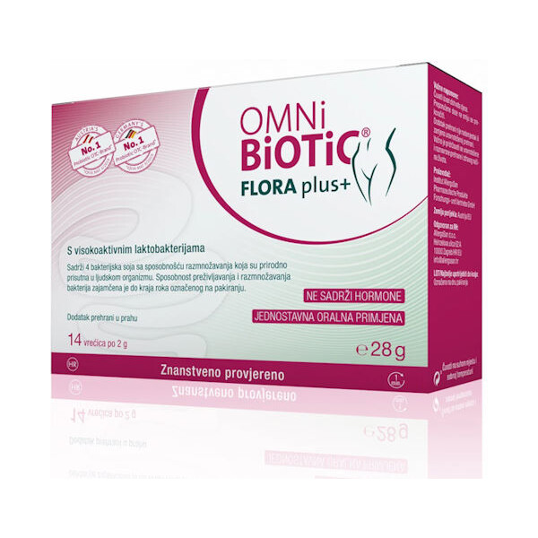 OMNI-BIOTIC FLORA PLUS VREĆICE 14X2G