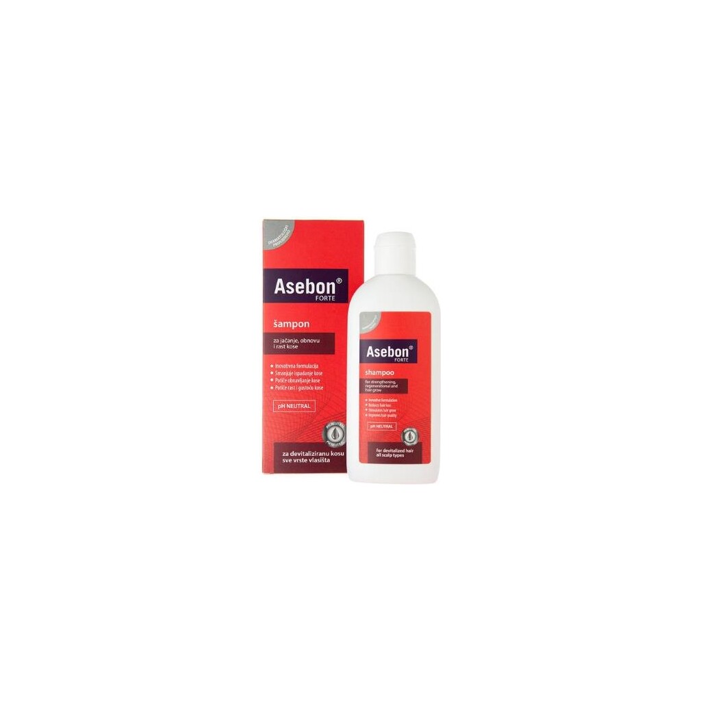 ASEBON FORTE ŠAMPON ZA RAST KOSE 250ML