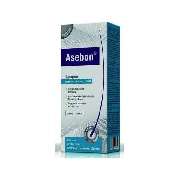 ASEBON ŠAMPON PROTIV MASNE PERUTI 250ML
