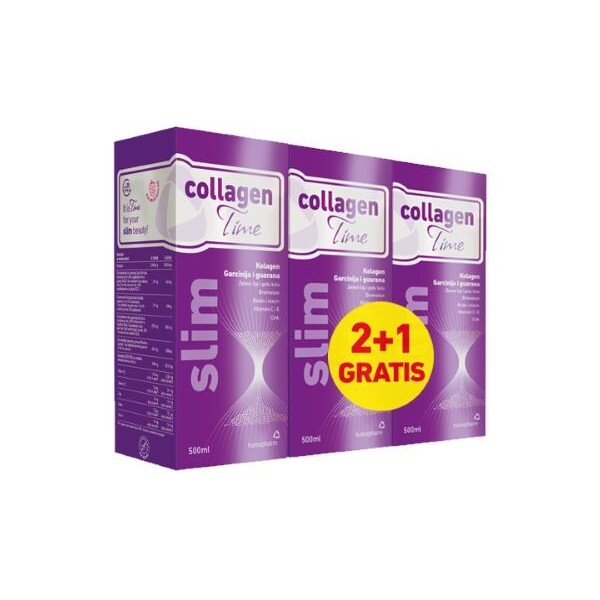 COLLAGEN TIME SLIM 500ML 2+1 HAMAPHARM