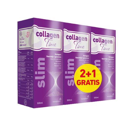 COLLAGEN TIME SLIM 500ML 2+1 HAMAPHARM