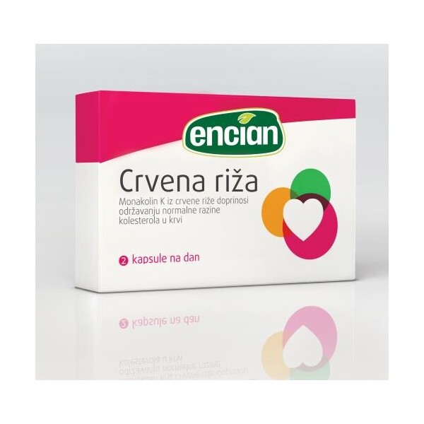 ENCIAN CRVENA RIŽA KAPSULE A30