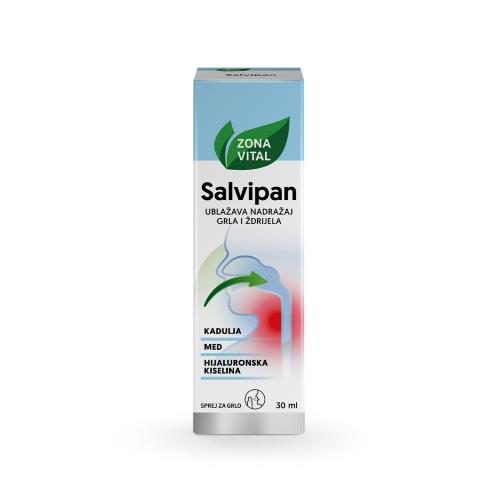 SALVIPAN SPREJ ZA GRLO ZONA VITAL 30ML