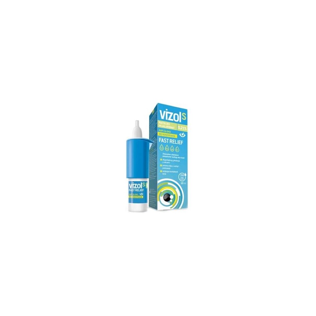 VIZOL S FAST RELIEF 0,21% KAPI 10ML