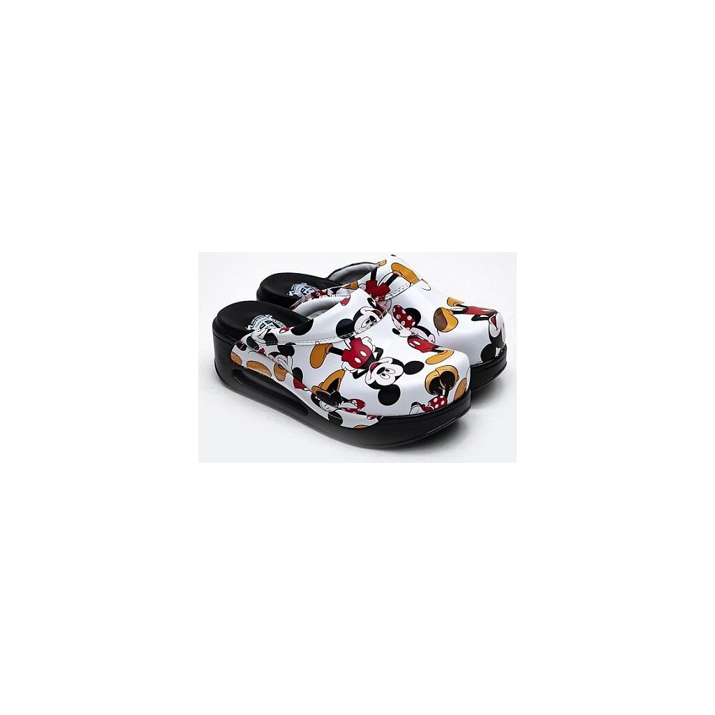 ANATOMSKE KLOMPE HIPPOCRATES 010-5 MICKEY MOUSE CRNA POTPLATA