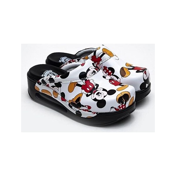 ANATOMSKE KLOMPE HIPPOCRATES 010-5 MICKEY MOUSE CRNA POTPLATA
