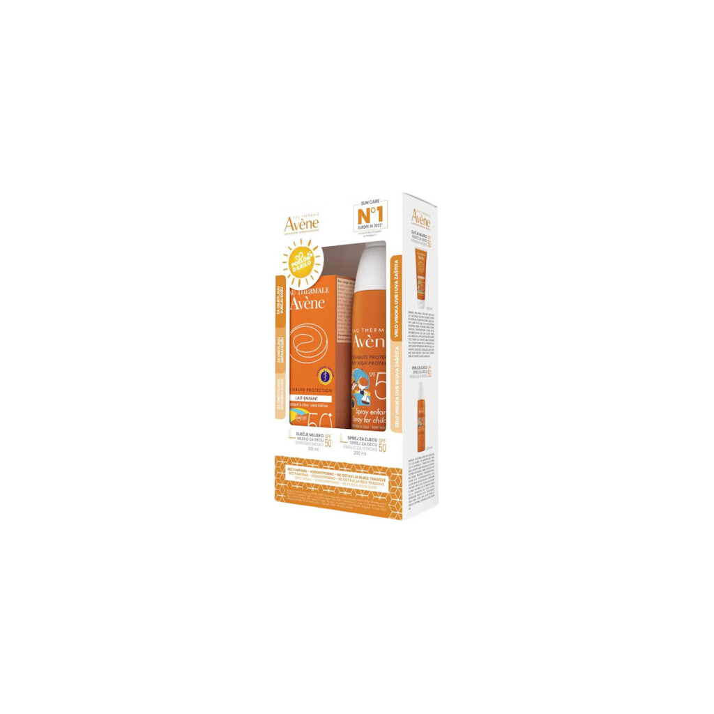 AVENE SUN SPF50 PROMO SET ZA DJECU