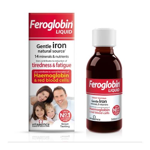 FEROGLOBIN SIRUP 500ML VITABIOTICS