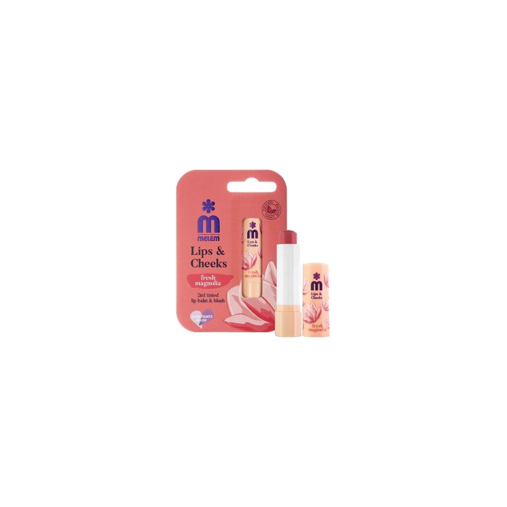 MELEM LIPS&CHEEKS MAGNOLIJA 2U1 STICK