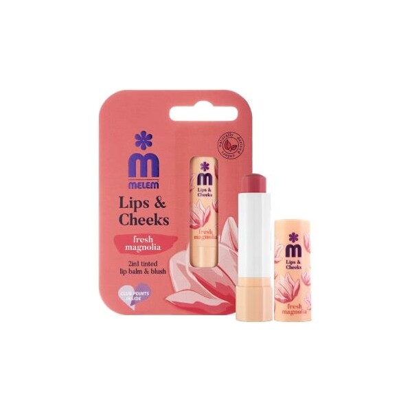 MELEM LIPS&CHEEKS MAGNOLIJA 2U1 STICK