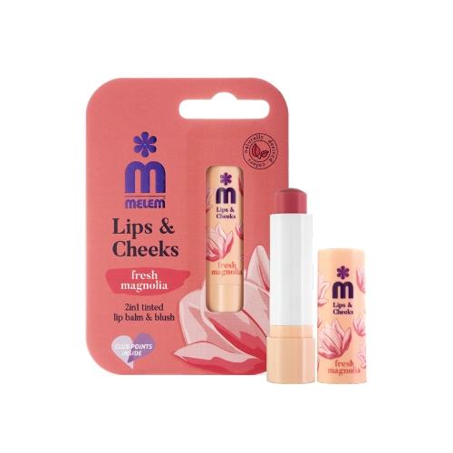 MELEM LIPS&CHEEKS MAGNOLIJA 2U1 STICK