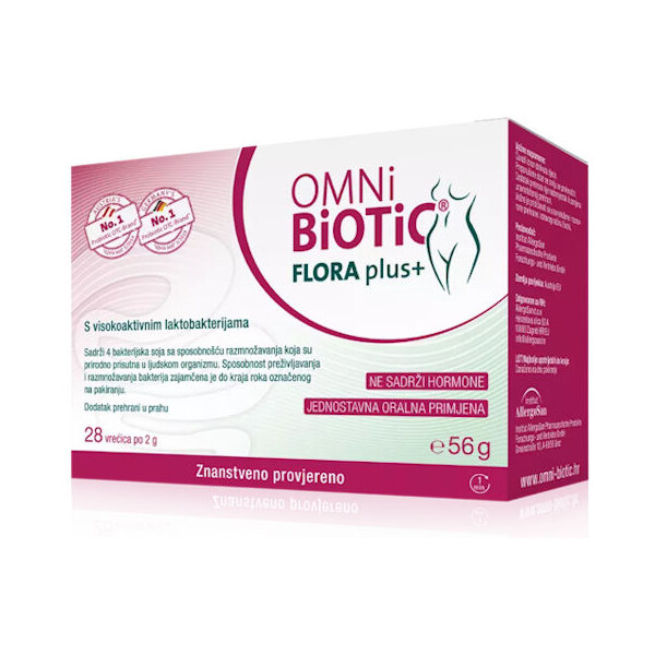 OMNI-BIOTIC FLORA PLUS VREĆICE 28x2G