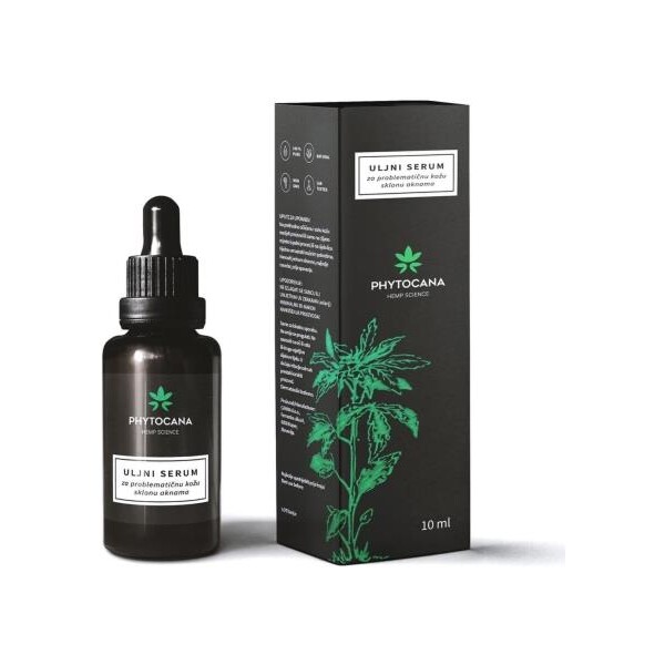 PHYTOCANA CBD ULJNI SERUM ZA KOŽU 10ML