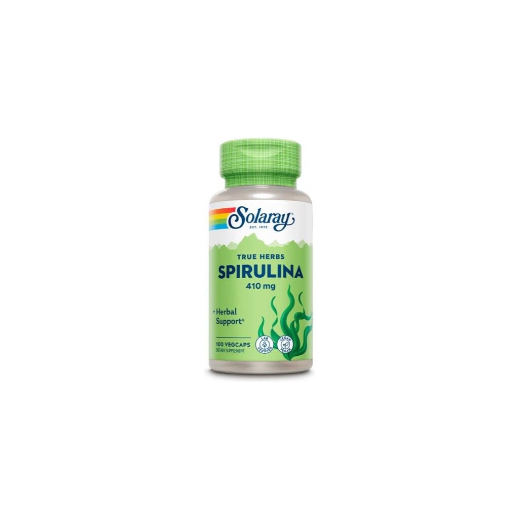 SOLARAY SPIRULINA KAPSULE A100