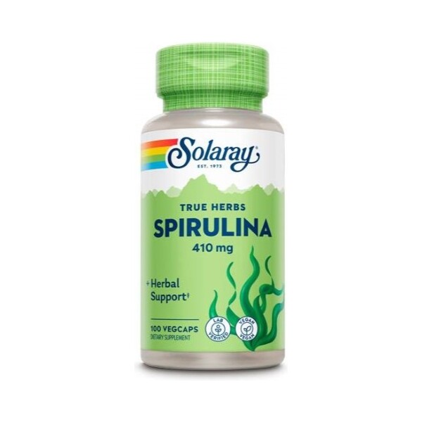 SOLARAY SPIRULINA KAPSULE A100