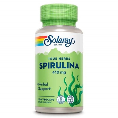 SOLARAY SPIRULINA KAPSULE A100