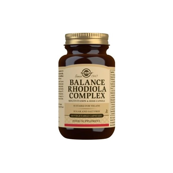SOLGAR BALANCE RHODIOLA KAPSULE A60